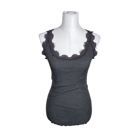 Unisex Rosemunde - Tricot tank top, size 38 - Gray ()