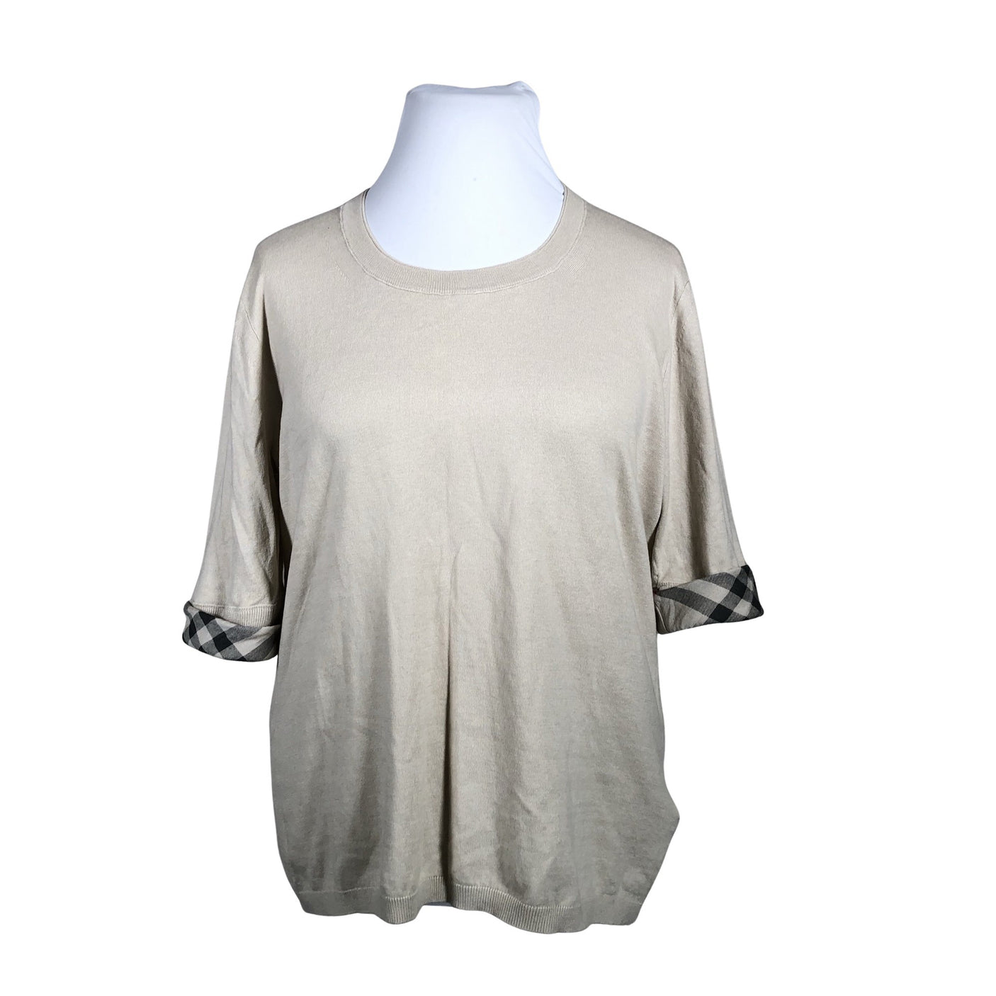 Unisex Burberry Brit - Sweater, size 42 - Beige (1)
