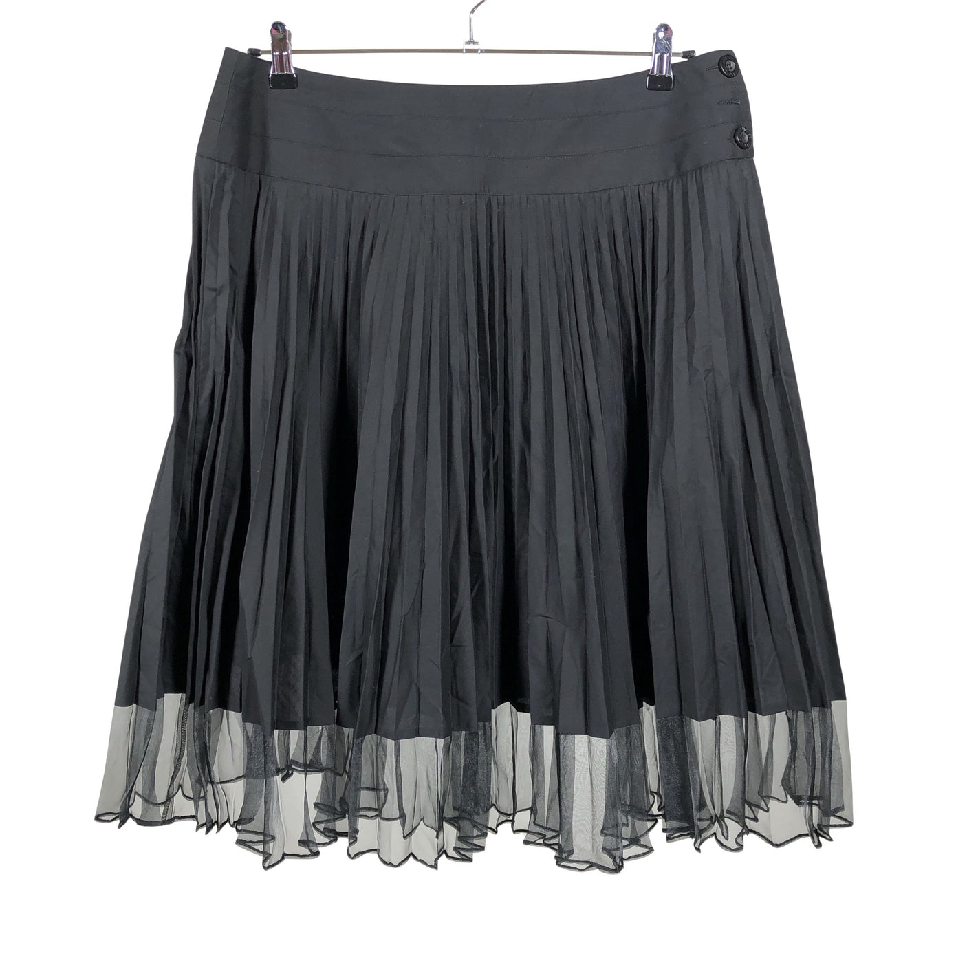 Unisex Betty Jackson. Black - Fabric skirt, size 42 - Black (1)