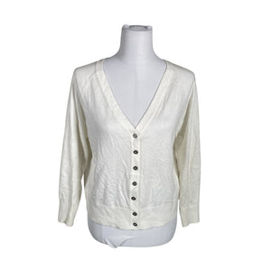 Unisex Mint Velvet - Cardigan, size 40 - White (1)