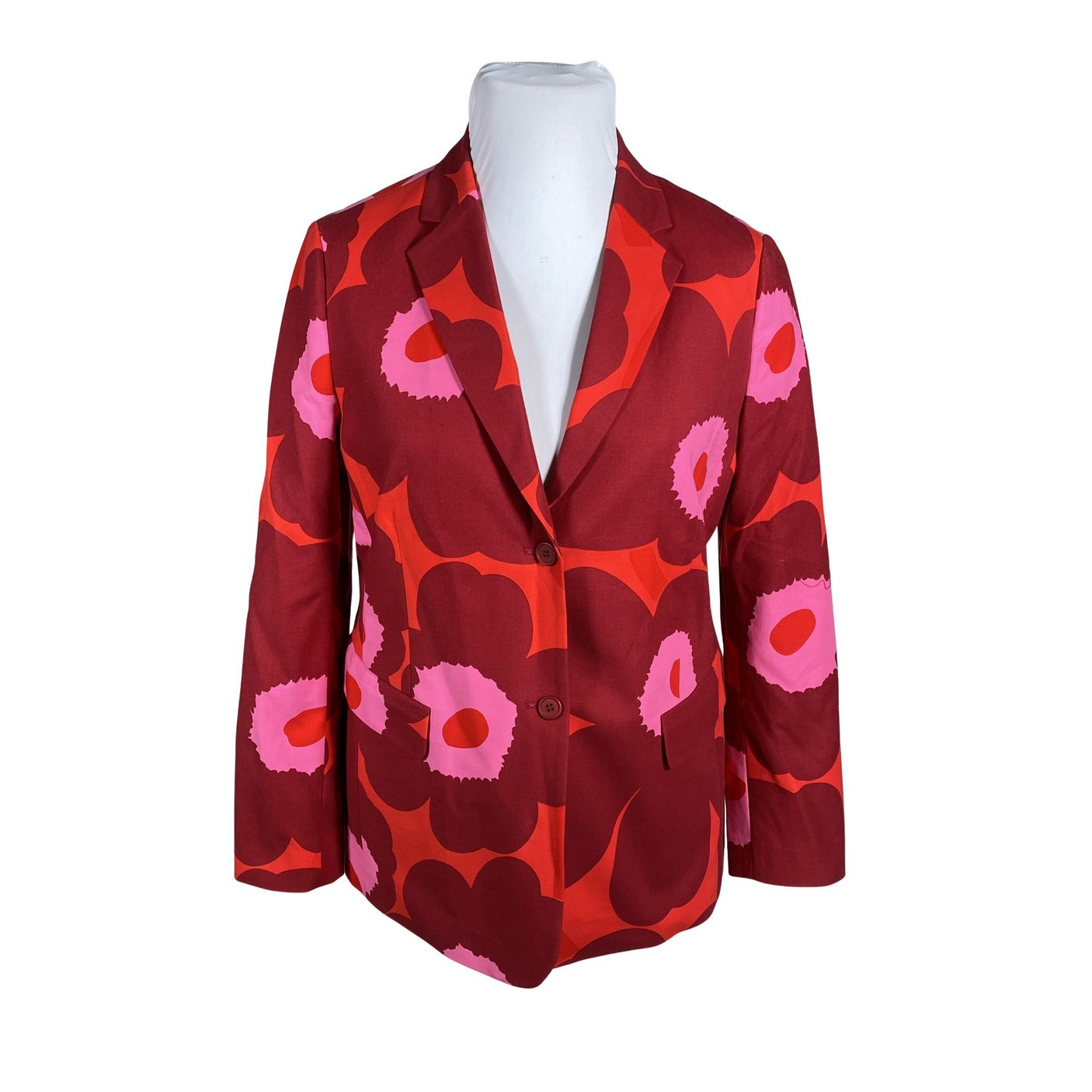 Unisex Marimekko - Jacket, size 44 - Red (1)