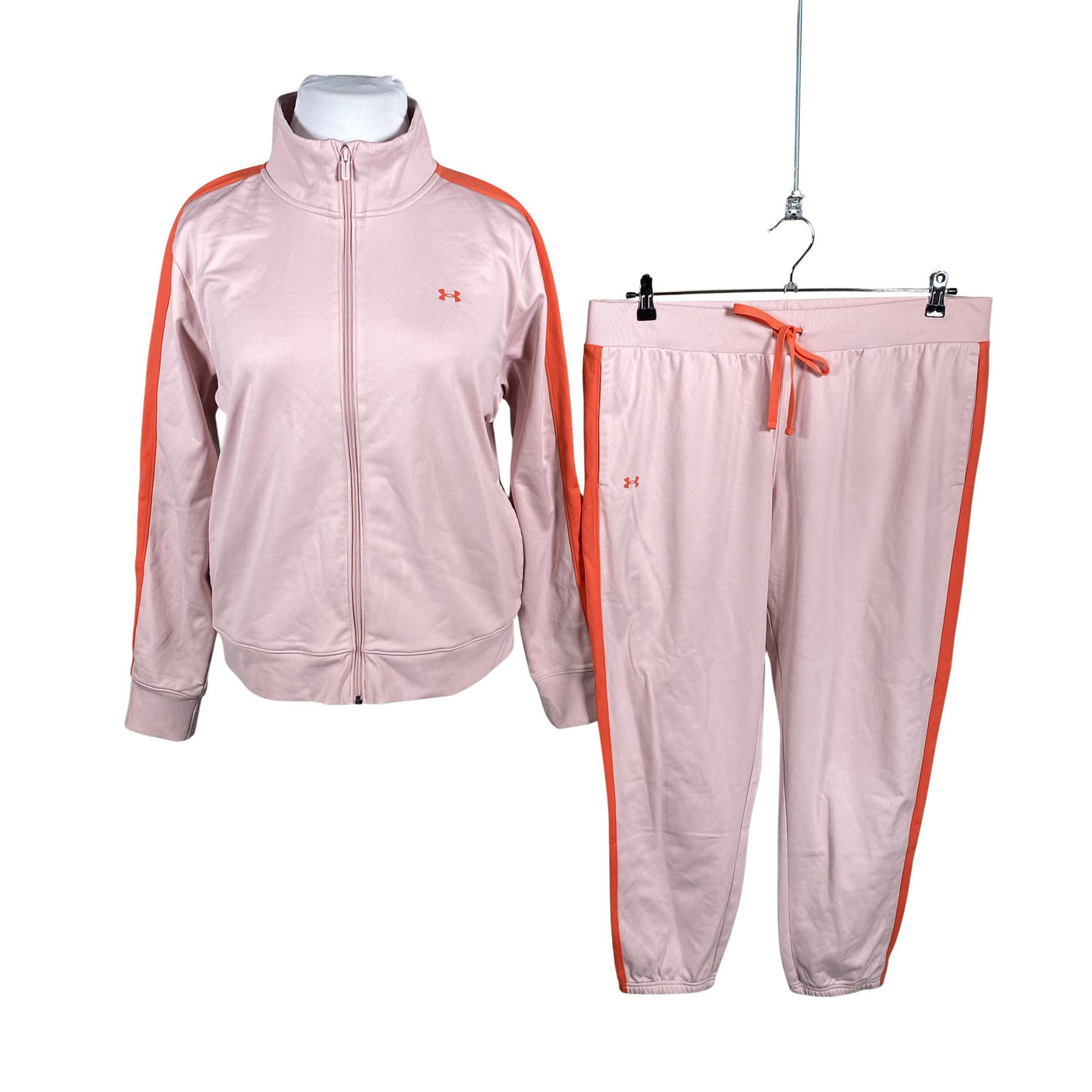 Unisex Under Armour - Track jacket, size 42 - Light pink (1)