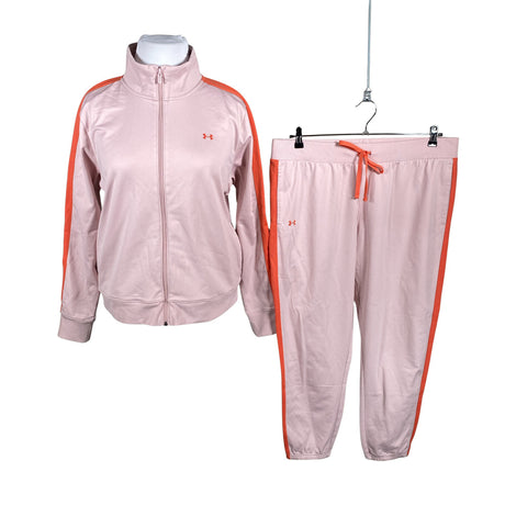 Unisex Under Armour - Track jacket, size 42 - Light pink ()
