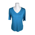 Unisex Global - T-shirt, size 38 - Turquoise ()