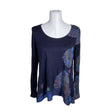 Unisex Desigual - Tricot shirt, size 40 - Blue ()