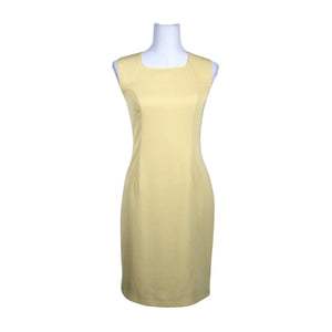 Unisex Merlyn - Sheath dress, size 34 - Yellow (1)
