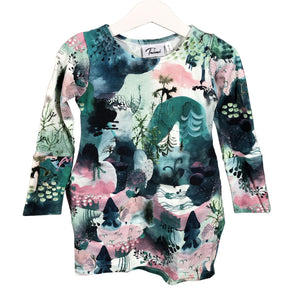 Unisex Taimi - Sweatshirt dress, size 92 - 98 - Blue (1)