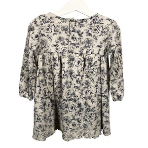 Unisex Newbie - Tricot dress, size 92 - 98 - Beige (2)
