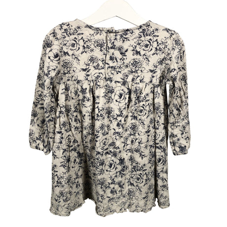 Unisex Newbie - Tricot dress, size 92 - 98 - Beige (2)