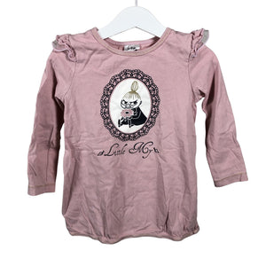 Unisex Moomin by Martinex - Tricot tunic, size 92 - 98 - Light pink (1)
