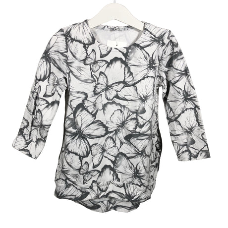 Unisex SIA EcoEmi - Sweatshirt dress, size 98 - 104 - White ()