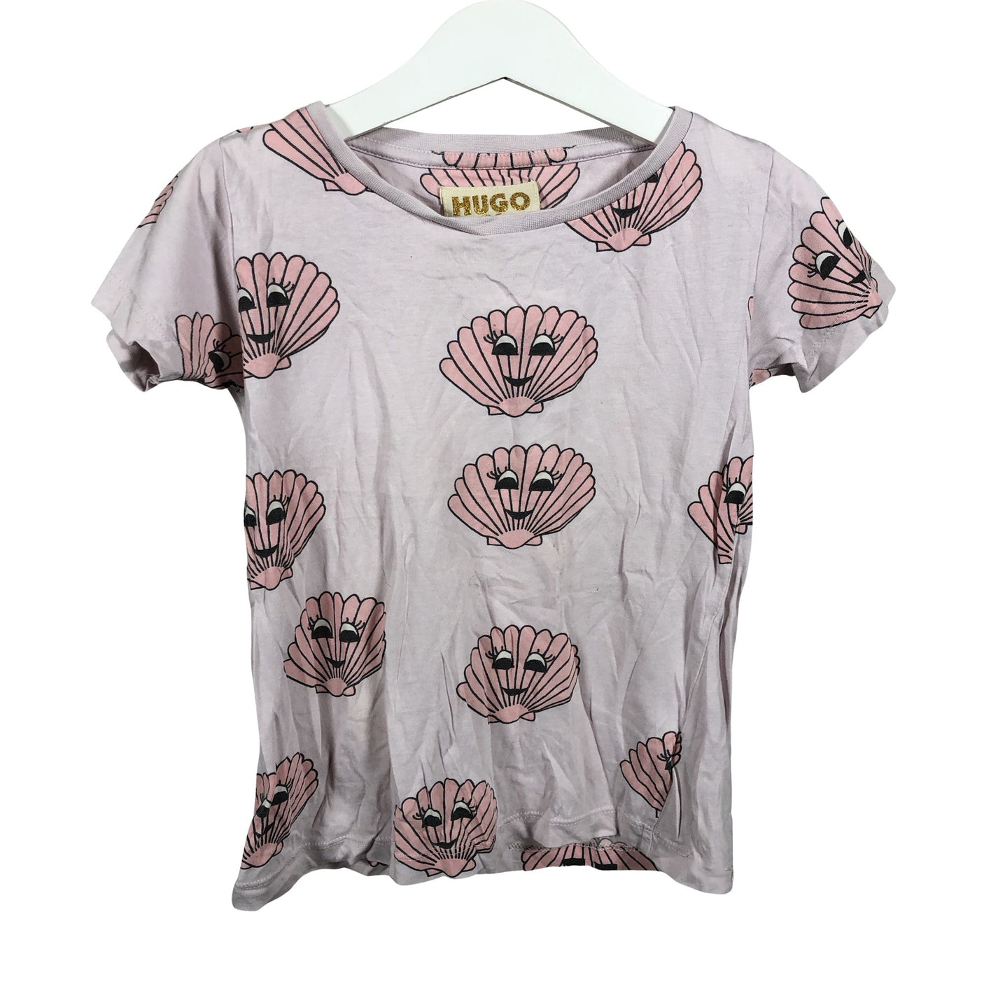 Unisex Hugo Loves Tiki - T-shirt, size 98 - 104 - Light pink (1)