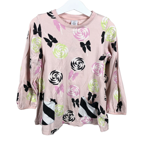 Unisex Lindex - Tricot dress, size 110 - 116 - Light pink ()
