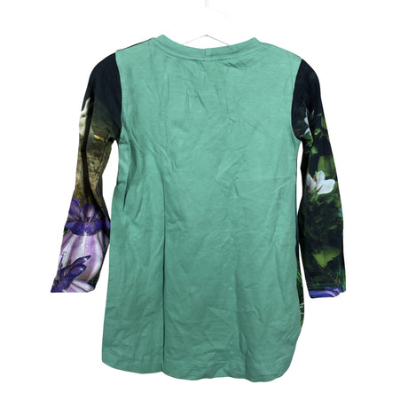 Unisex Handmade - Tricot dress, size 110 - 116 - Green (2)