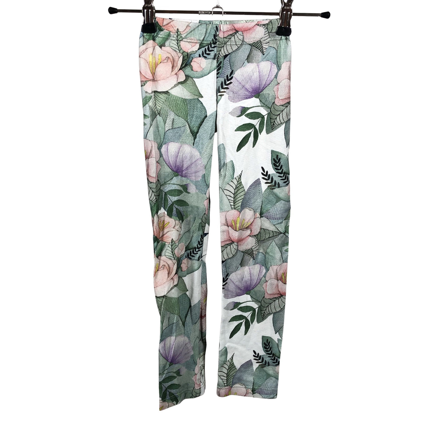 Unisex Handmade - Leggings, size 110 - 116 - Green (1)