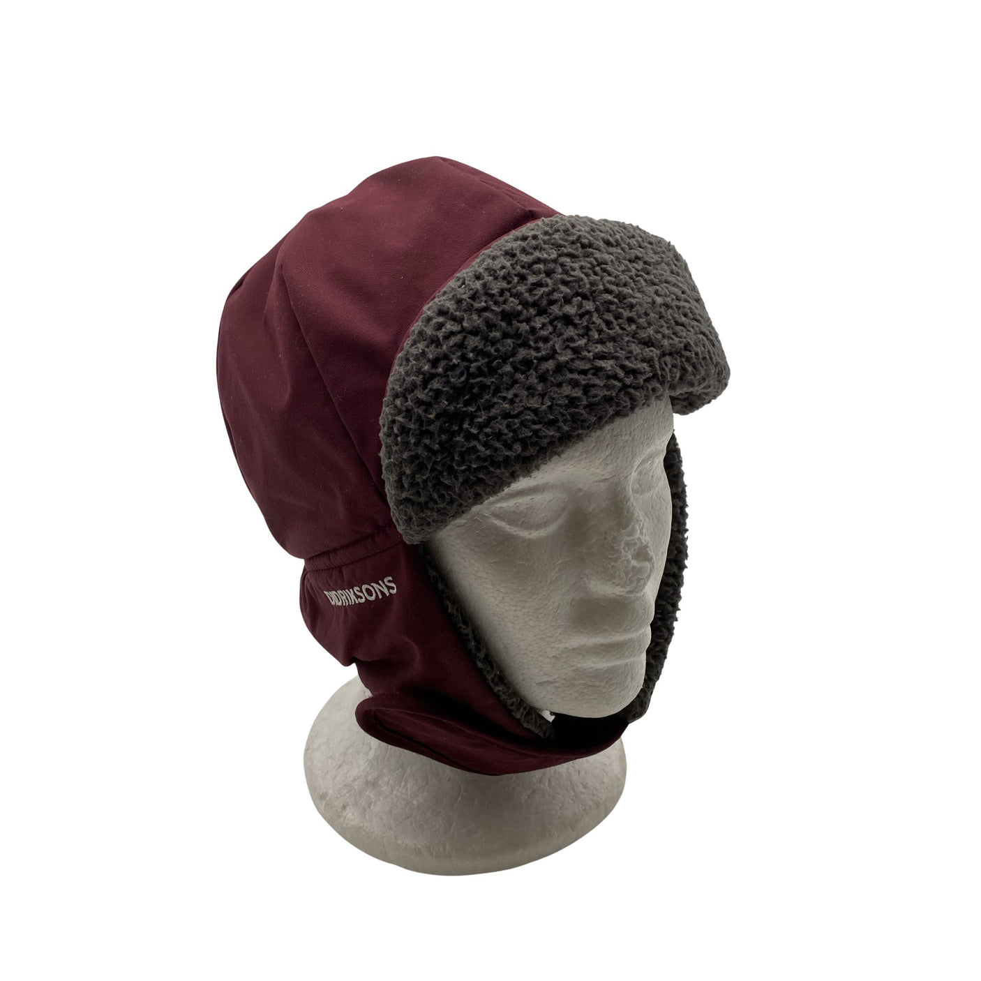 Unisex Didriksons - Winter hat, size 52 - 54 cm - Wine red (1)