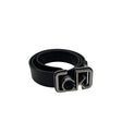 Unisex Calvin Klein - Leather belt, size Ei kokoa - Black ()