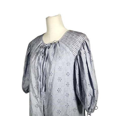 Unisex By Malina - Dress, size 38 - Light blue (2)