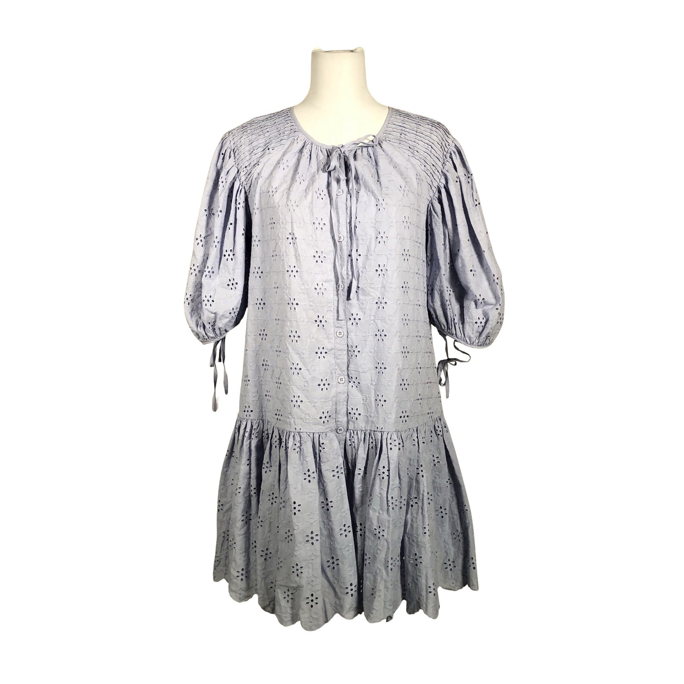 Unisex By Malina - Dress, size 38 - Light blue (1)