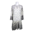 Unisex Ganni - Schiffon dress, size 36 - Gray ()