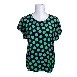 Unisex Escada - Short-sleeved blouse, size 42 - Black (1)