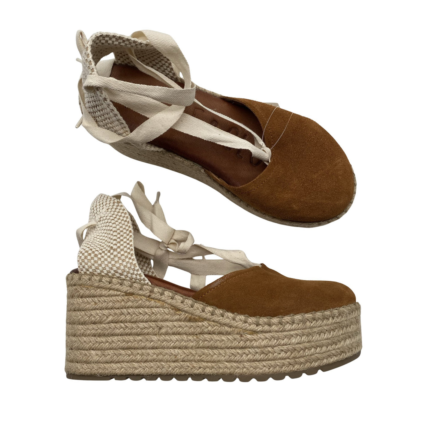 Unisex Musse&Cloud - Wedge sandals, size 40 - Brown (1)