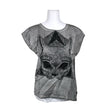 Unisex Selected - Short-sleeved blouse, size 36 - Gray ()