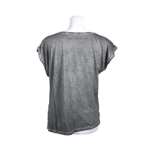 Unisex Selected - Short-sleeved blouse, size 36 - Gray (2)