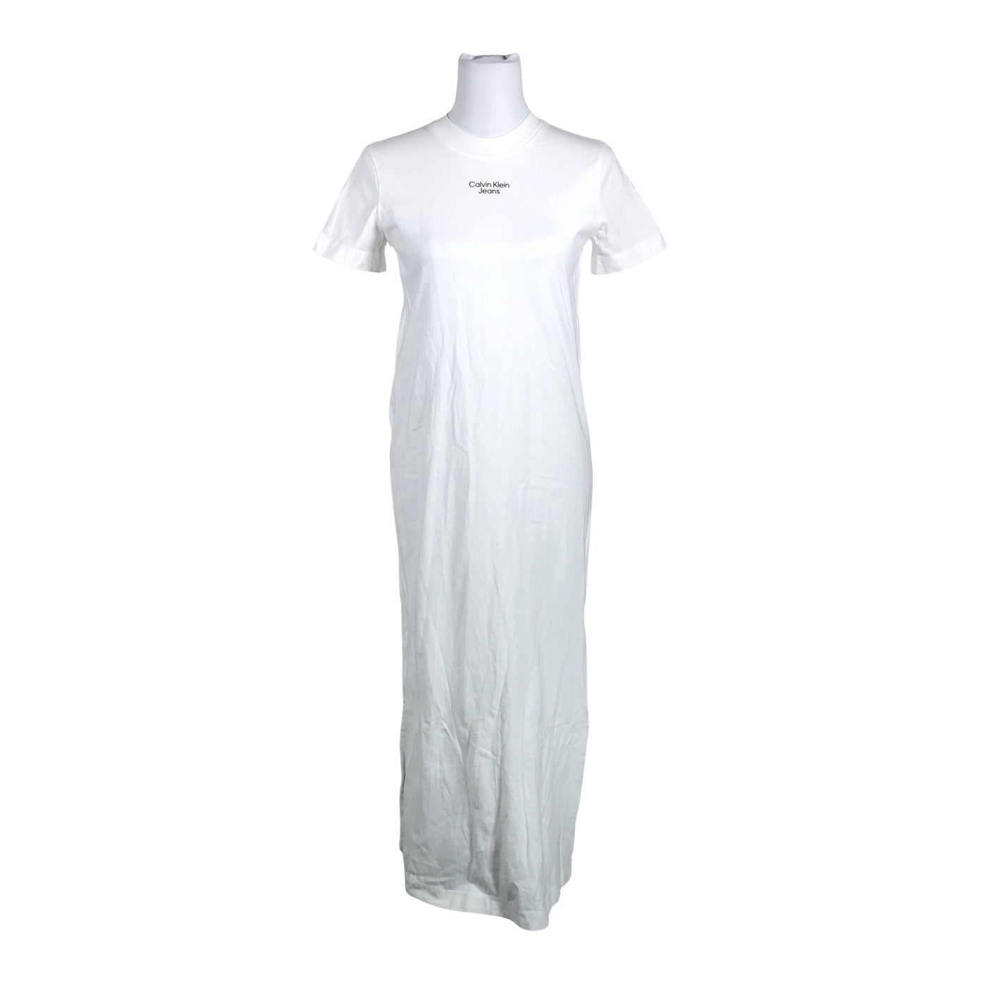 Unisex Calvin Klein Jeans - Tricot dress, size 36 - White (1)