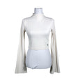 Unisex Calvin Klein Jeans - Tricot shirt, size 38 - Natural white ()