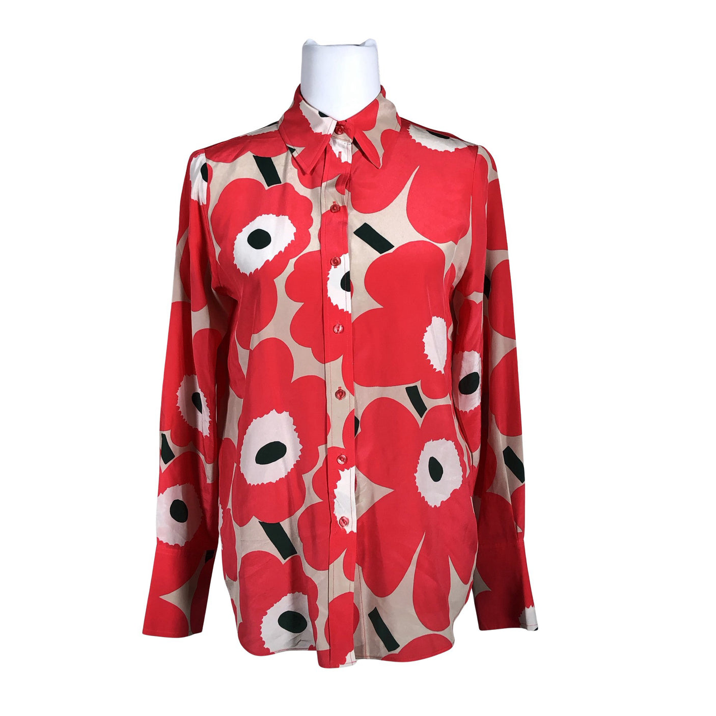 Unisex Marimekko - Blouse, size 36 - Red (1)