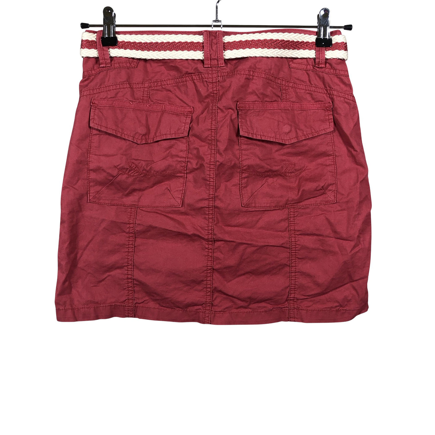 Unisex EDC by Esprit - Fabric skirt, size 36 - Red (2)