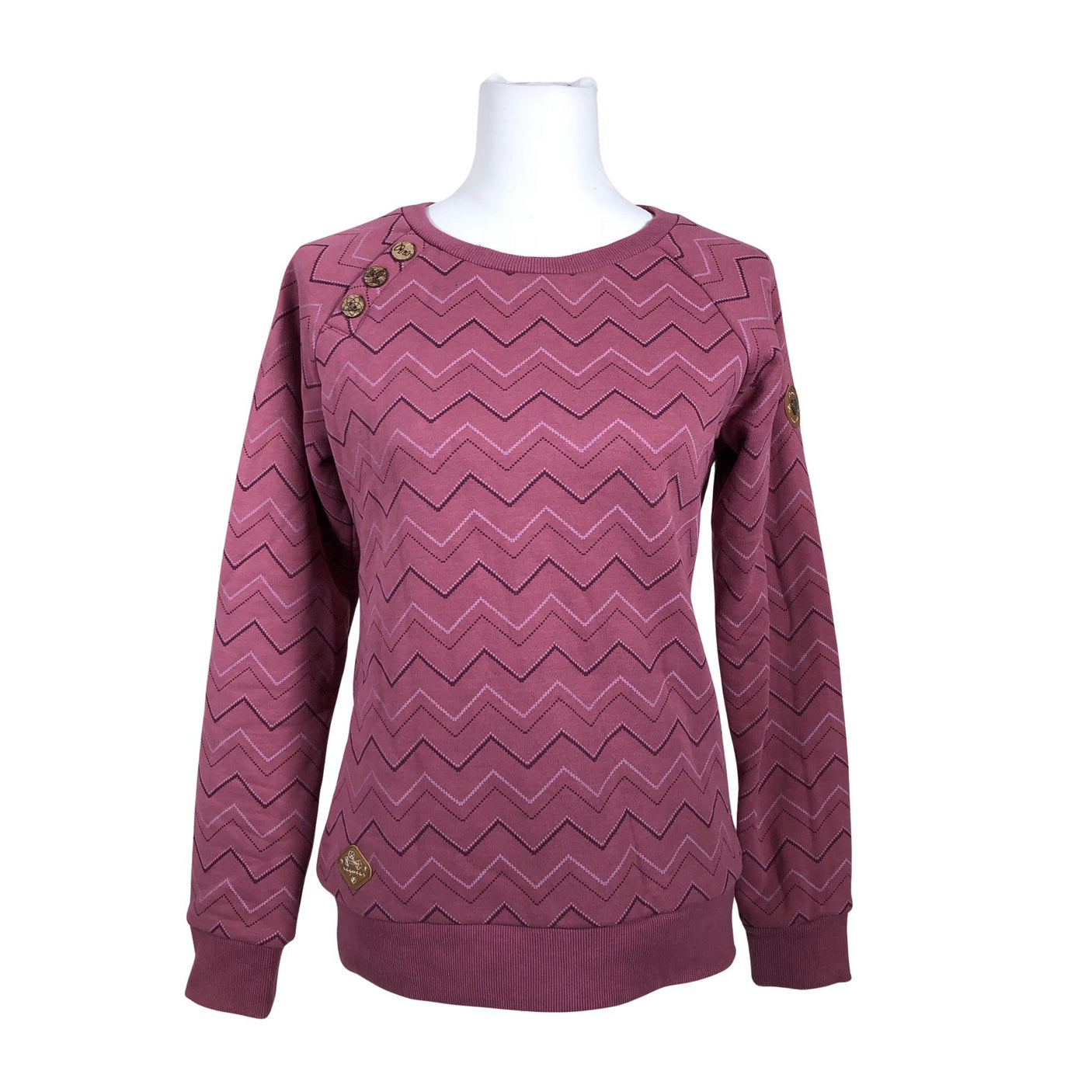 Unisex Ragwear - Sweatshirt, size 36 - Wine red (1)