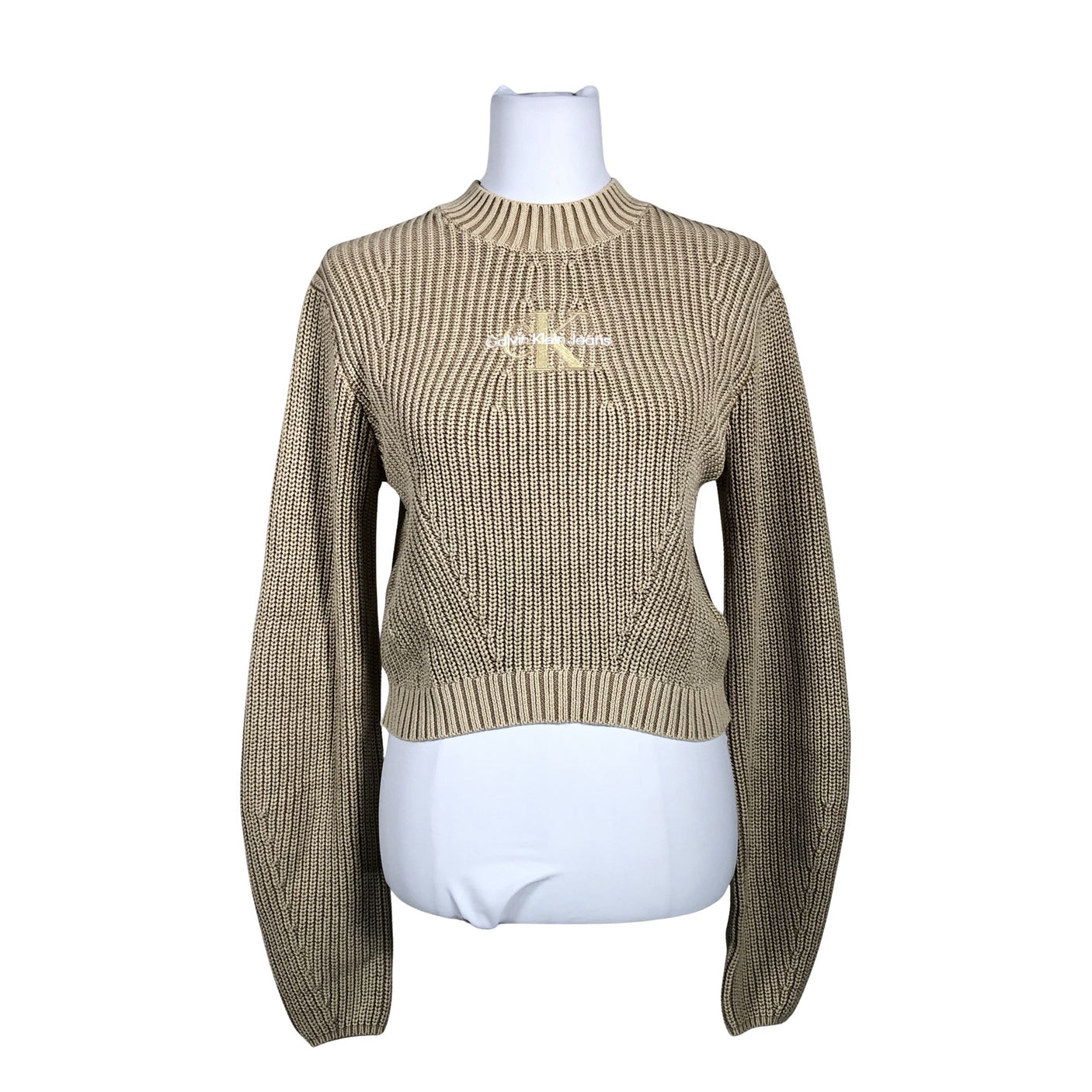 Unisex Calvin Klein Jeans - Sweater, size 36 - Beige (1)