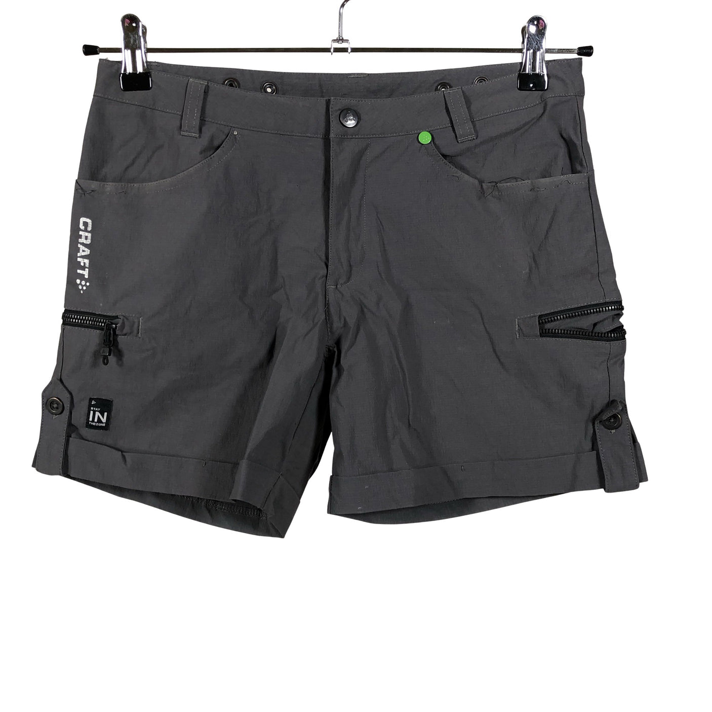 Unisex Craft - Shorts, size 36 - Gray (1)