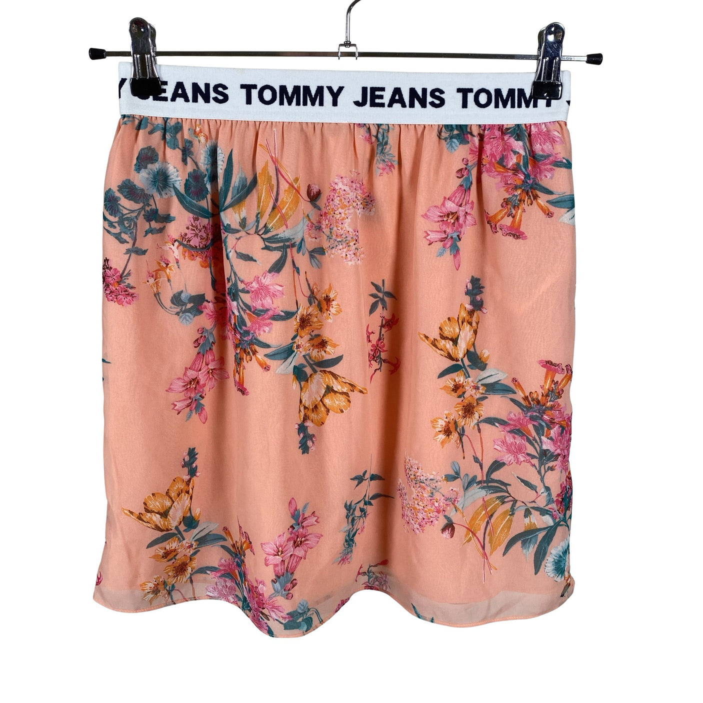 Unisex Tommy Jeans (Tommy Hilfiger) - Fabric skirt, size 38 - Light pink (1)