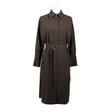 Unisex Mos Mosh - Schiffon dress, size 36 - Brown ()