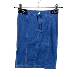 Unisex Calvin Klein Jeans - Denim skirt, size 34 - Blue (1)