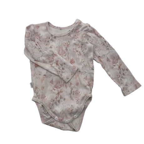 Unisex Gugguu - Body, size 74 - 80 - Light pink ()