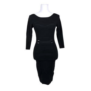 Unisex Karen Millen - Knit dress, size 32 - Black (1)