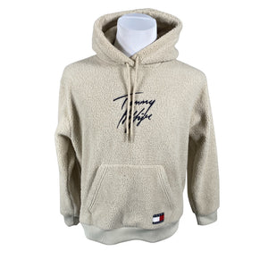 Unisex Tommy Hilfiger - Fleece shirt, size M - Natural white (1)