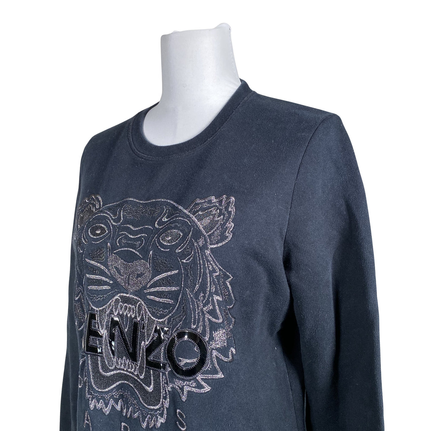 Unisex Kenzo Jungle - Sweatshirt tunic, size 40 - Black (2)