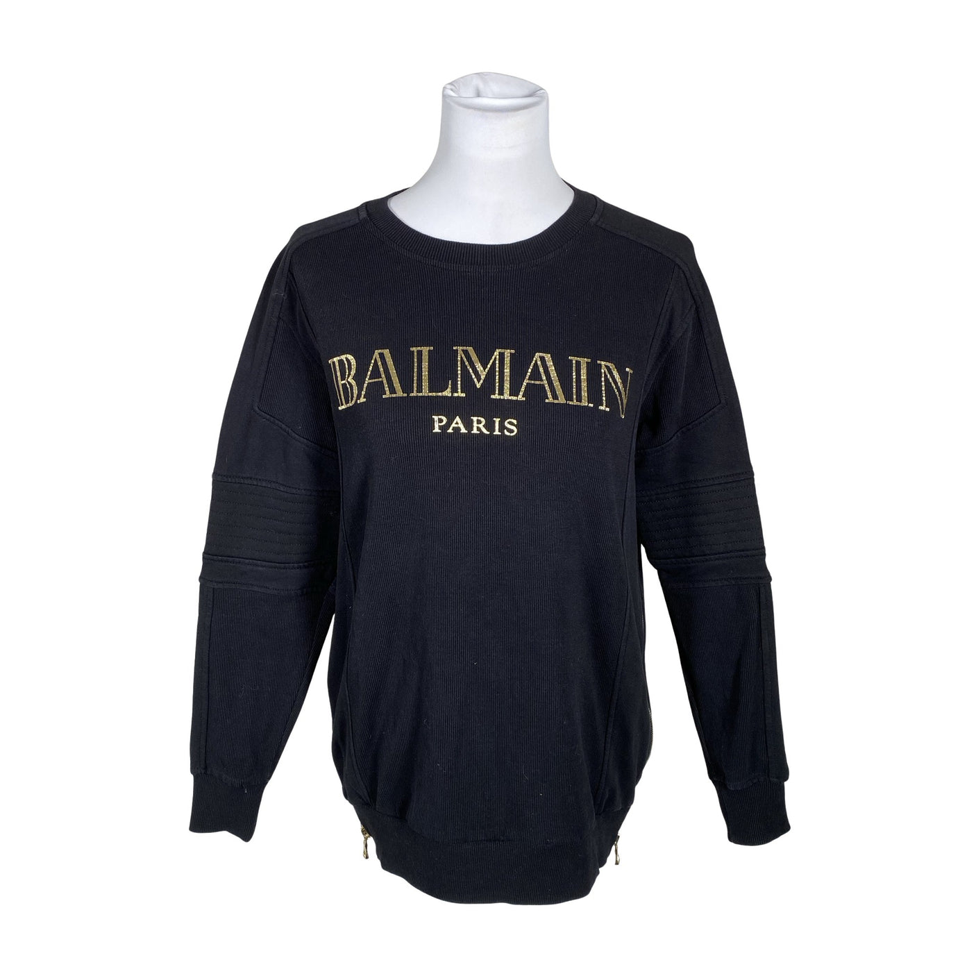 Unisex Balmain - Sweatshirt, size 38 - Black (1)