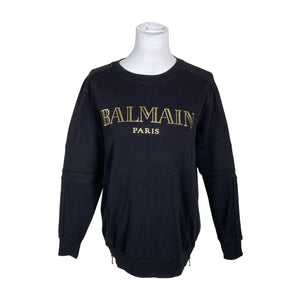 Unisex Balmain - Sweatshirt, size 38 - Black (1)