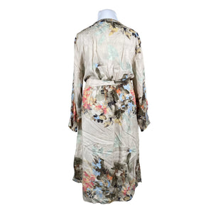 Unisex Gustav - Schiffon dress, size 46 - Beige (3)