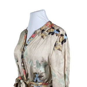 Unisex Gustav - Schiffon dress, size 46 - Beige (2)