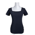 Unisex La Pirouette - Sports shirt, short sleeve, size 38 - Black ()