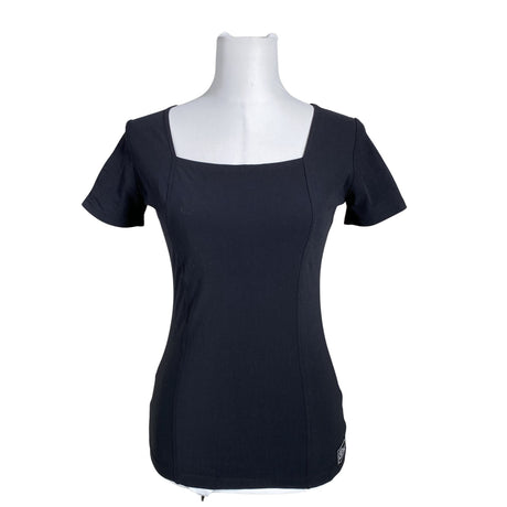 Unisex La Pirouette - Sports shirt, short sleeve, size 38 - Black ()
