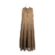 Unisex Y.A.S - Schiffon dress, size 40 - Brown ()