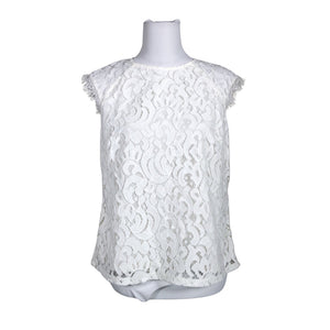 Unisex Holly & Whyte by Lindex - Short-sleeved blouse, size 38 - White (1)